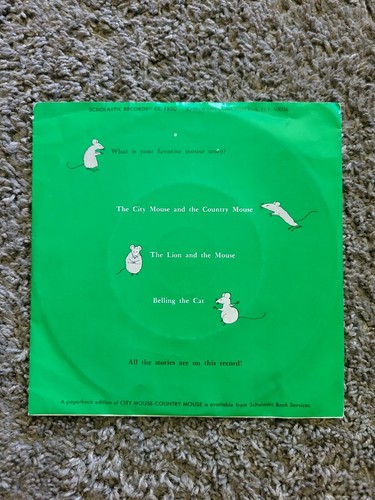 City Mouse- County Mouse Record And Book - Foto 9 di 9