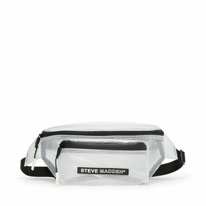 clear white fanny pack