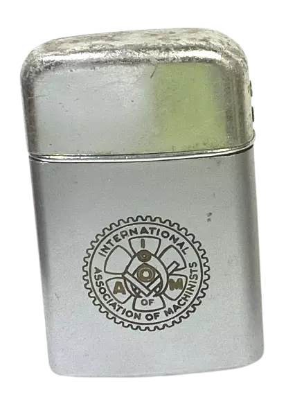 Vtg Ronson Super Windlite Lighter International Association of Machinists USA