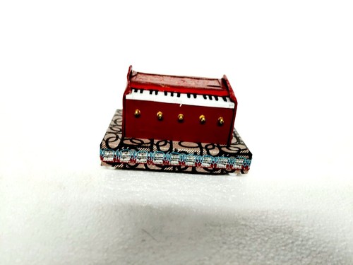 handgefertigtes Tabla Set Harmonium Dholak Musikinstrument Spielzeug Showstück Karton - Bild 2 von 10