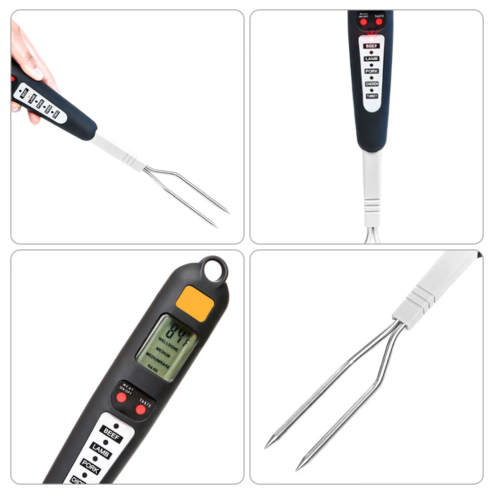 Digital Meat Thermometer Temperature Double Probe Cooking BBQ Turkey -50℃~150℃