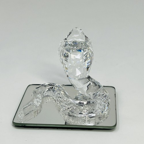 Swarovski Cobra Welcome Year Of The Snake Figurine 7603 NR 000 003 MIB - Picture 6 of 15