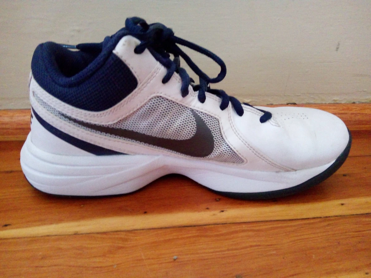 Nike VIII Low Basketball Shoes Men's Size 6.5 White Blue 637382-103 eBay