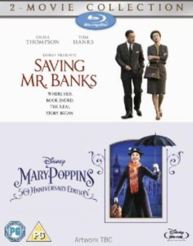Saving Mr. Banks/Mary Poppins Blu-ray (2014) Tom Hanks, Stevenson (DIR) cert PG - Afbeelding 1 van 2