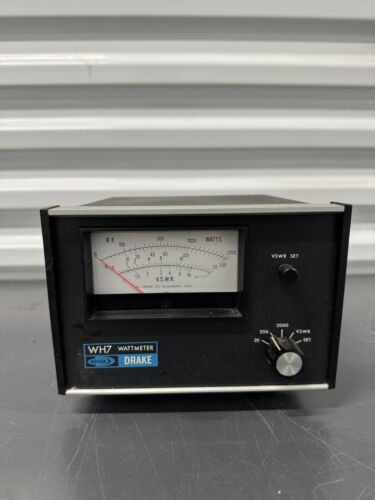 DRAKE WH7 WATTMETER MATCHES the DRAKE TR-7 / TR-7A TRANSCEIVERS - 2000 WATTS - Picture 1 of 9