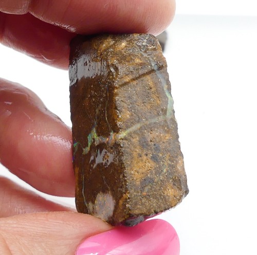 Opal Australian Opal Boulder Solid Rough Parcel Average Size 34x18mm 4pc 11532 - Picture 14 of 24