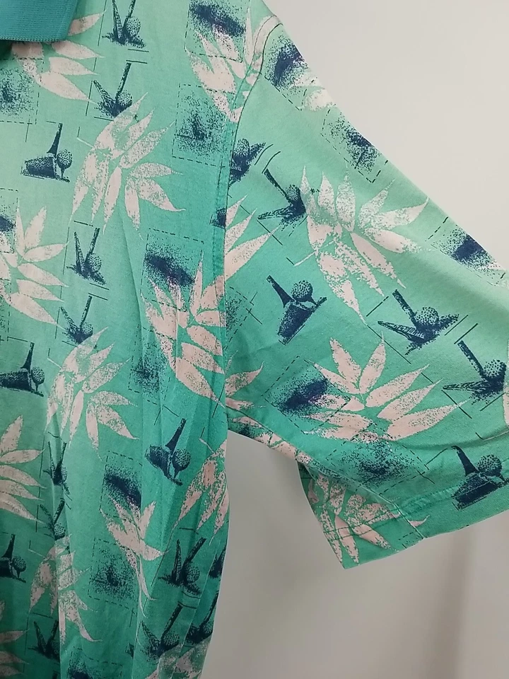 Camisa polo de golf informal XL con cuña para hombre Foto 3 de 4