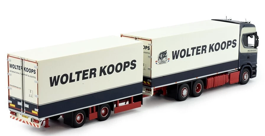 TEKNO - SCANIA S Highline 6x2 camion rettilineo a 2 assi WOLTER KOOPS - 1/50 ... - Immagine 3 di 4