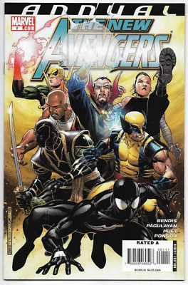 New Avengers Annual #2 Marvel Comics Bendis Pagulayan Huet 2008 VFN