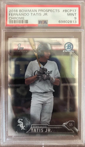 2016 Bowman Chrome Prospects Fernando Tatis Jr. 1st Bowman PSA 9 RC #BCP17
