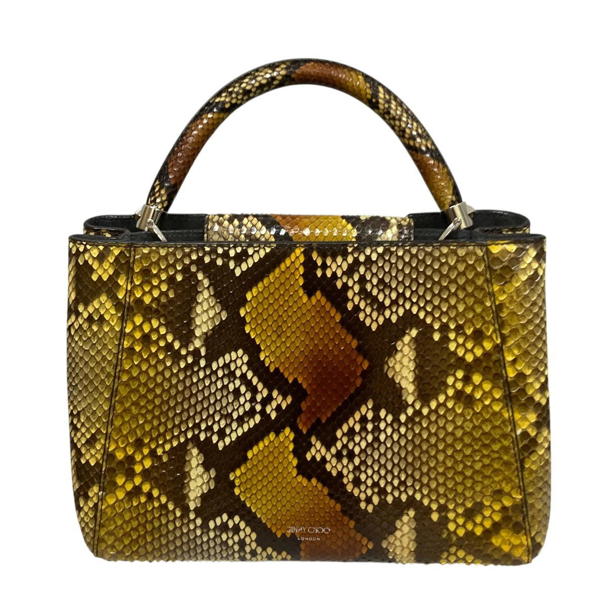 JIMMY CHOO Python Pattern 2-Way Shoulder Bag Size… - image 2