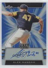 2019 Leaf Metal Draft Blue 9/30 Alek Manoah #BA-AM2 Auto m2a
