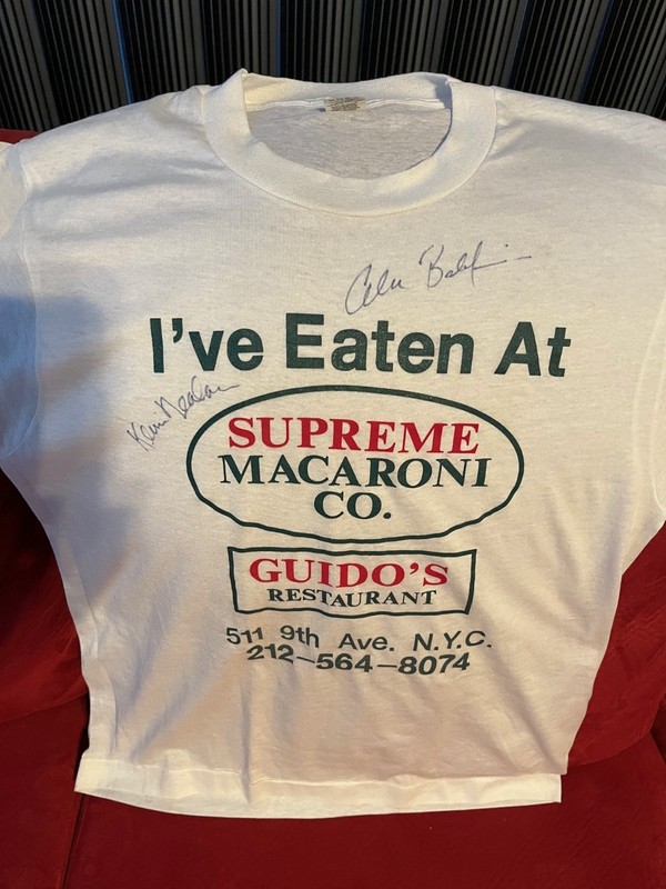 Autographed Tee Shirt - Alec Baldwin & Kevin Nealan