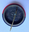 Wilson & Marshall 1916 Jugate 7/8" America First Slogan Bastian Bros Excellent — photo 2