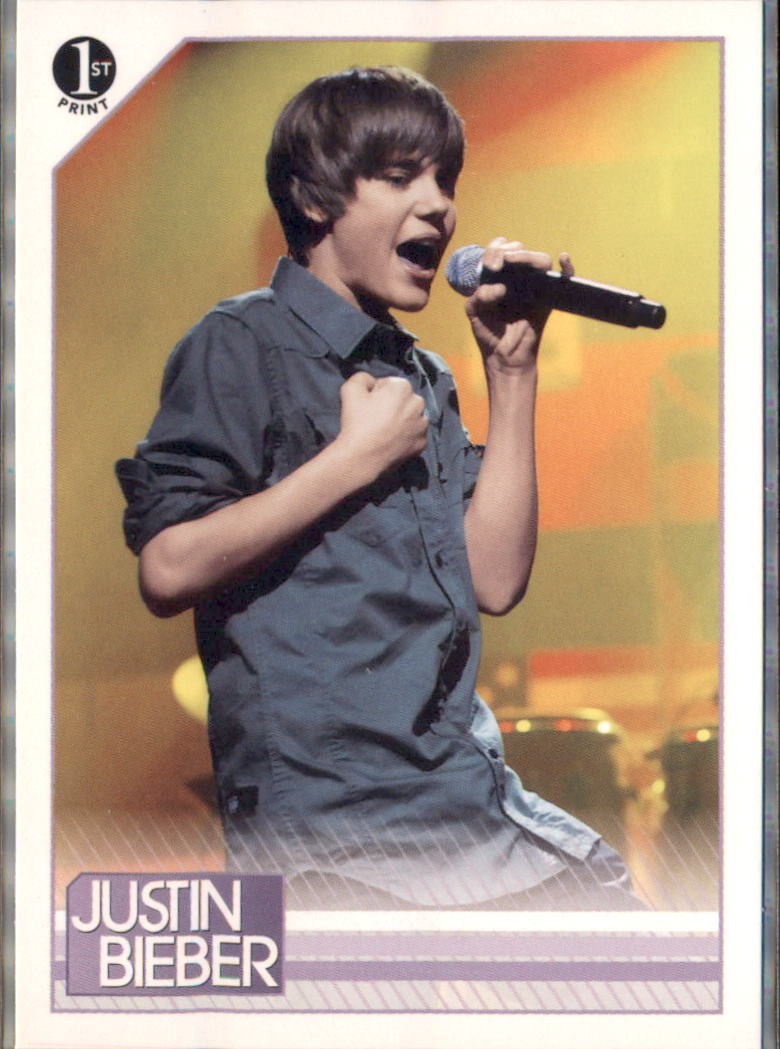 2010 Panini Justin Bieber #23 At