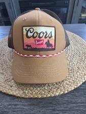 Coors Banquet Rodeo Sunset Woven Patch Canvas...