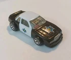 Vintage 1989 Hot Wheels Police Car Black And White Near Mint Condition Only One!