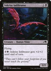 Inkrise Infiltrator 100/302 Kamigawa: Neon Dynasty Common