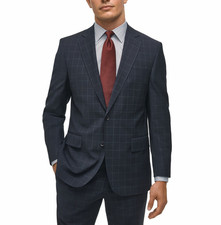 B By Brooks Brothers Classic-Fit Wool Blend Suit Separates Jacket MSRP 450