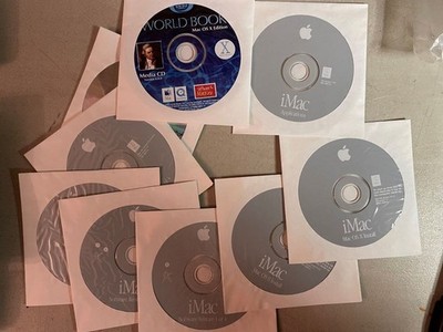 Apple/Mac - OS9/OSX/iMacG3 install restore disks+Parts NonProfit EDU ORG