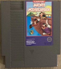 Capcom Mickey Mousecapade NES Nintendo Entertainment System Game NTSC-U/C