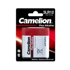 CAMELION 3LR12 PLUS ALKALINE BATTERIES 4.5V 3000mAh 1BL 2033 NEW