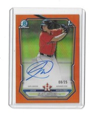 2026 Bowman Baseball Jase Mitchell 1st Bowman Autograph Chrome  TRUE Orange /25