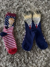 Donald TRUMP Novelty Socks Unisex Funny Gag G...