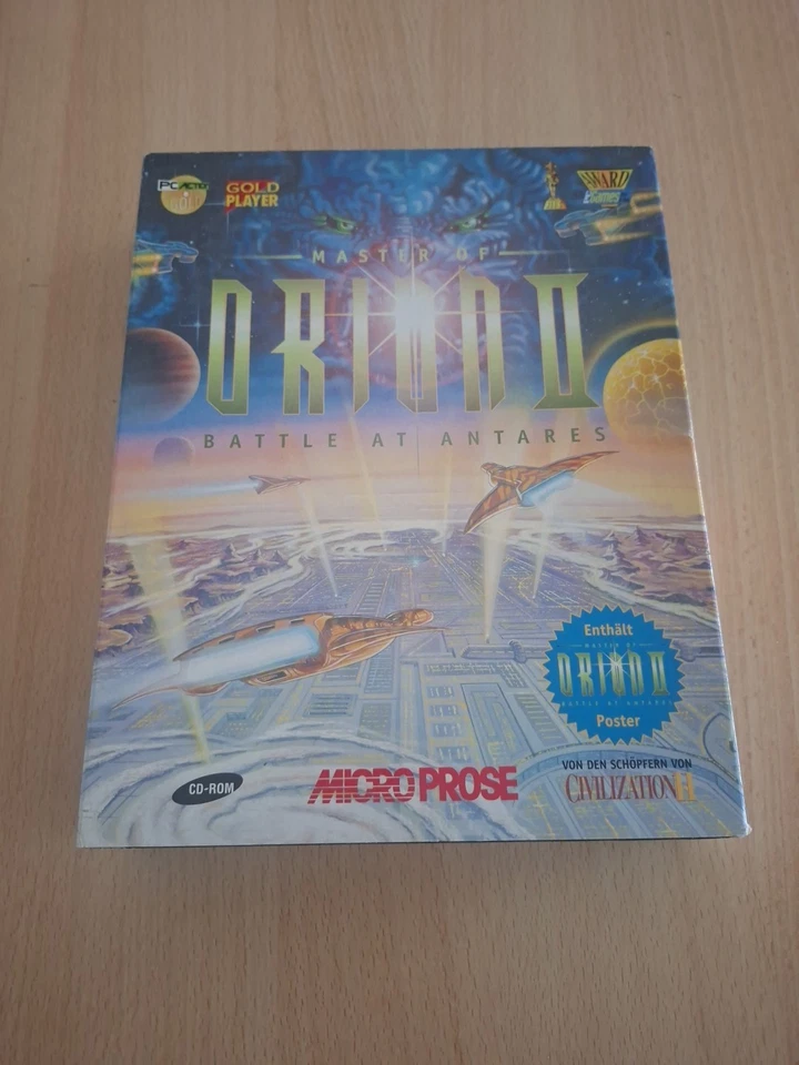Master of Orion II: Battle at Antares - PC-Spiel - Retroklassiker