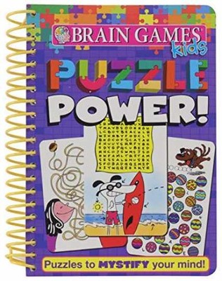 Brain Games Kids - Puzzle Power! - Paperback, by Editors of Phoenix - Very Good