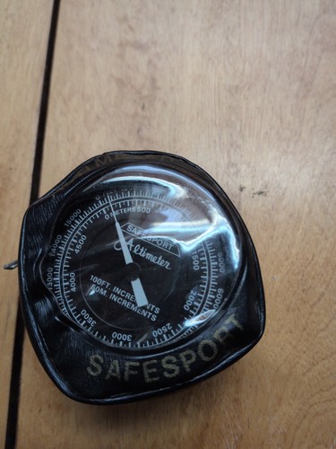 Safesport Altimeter Made In Japan