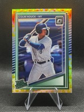2025 Panini Donruss Optic Rated Prospects Colin Houck #121 Flex Prizm /149 (RC)