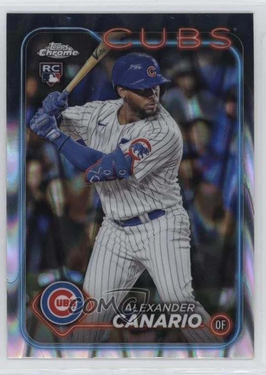 2024 Topps Chrome RayWave Refractor Alexander Canario #174 0i4k