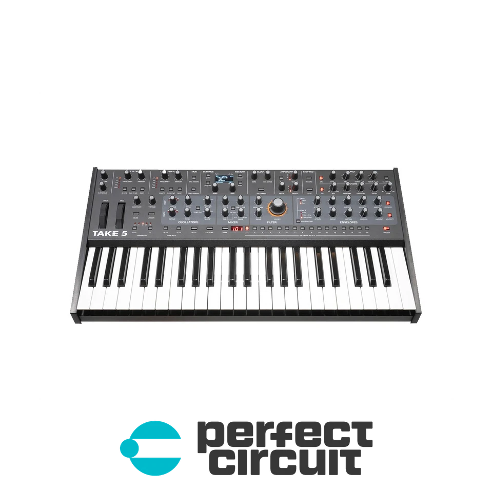 Sequential Take 5 Analog Polysynth Keyboard SYNTHESIZER NEW - PERFECT CIRCUIT - Image 2 of 4