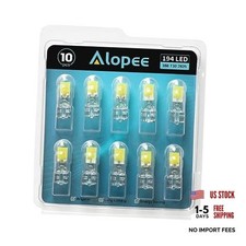 10 Pack T10 Led Bulb 6500k Dc 12v Replacement For T10 193 194 194t10 White 10 Pack T10 Led Bulb 6500k Dc 12v Replacement For T10 193 194 194t10 White