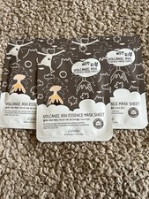 3X Esfolio Volcanic Ash Essence Mask Sheet Korean K-Beauty Face Mask