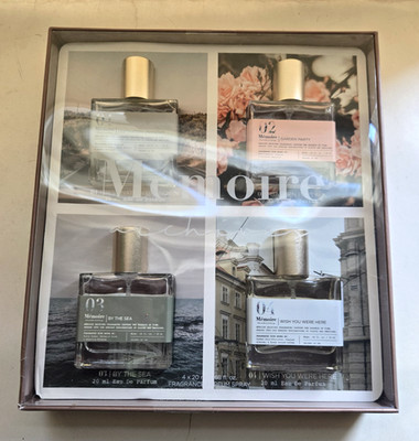 Memoire EDP 4pc Discovery Fragrance Palette for Women (#1-4) 20ml each NIB