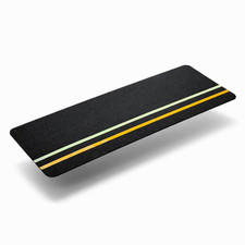 10-Pack Outdoor Stair Treads Non-Slip Reflective Glow-In-The-Dark Strips Pre-Cut