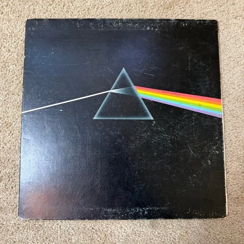 Pink Floyd – The Dark Side of the Moon LP Record 1973 Harvest Prog Rock 33 RPM