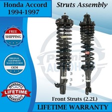 Kyb Oem Front Left Right Struts Assembly 1994-1997 Honda Accord 9 Yearwarranty Kyb Oem Front Left Right Struts Assembly 1994-1997 Honda Accord 9 Yearwarranty
