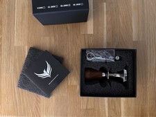 Knodos Espresso Tamper 58.5mm Walnuss - Druck...
