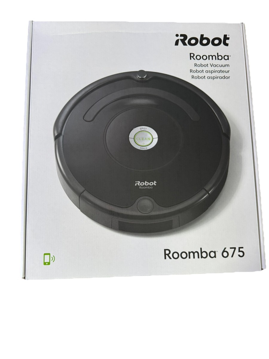 iRobot Roomba 675 Wi-Fi Connected Robot Vacuum - Black (R675020  