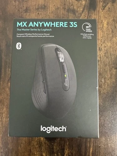 Logitech MX ANYWHERE 3S Wireless Mouse - Black