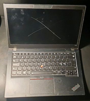 Lenovo ThinkPad T480s 14 Zoll i5-8350U 8GB 128GB SSD Win 11 (Riss)