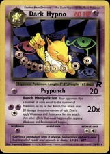 Dark Hypno (26) Rare Team Rocket 26/82 HP/DMG on eBay