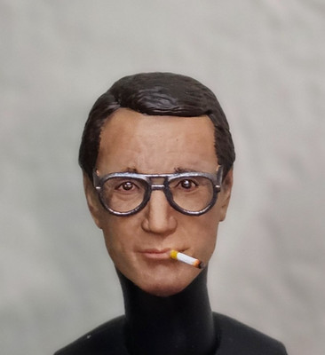 1:10 1:9 JAWS CHIEF MARTIN BRODY CUSTOM HEAD SCULPT PAINTED UPGRADED