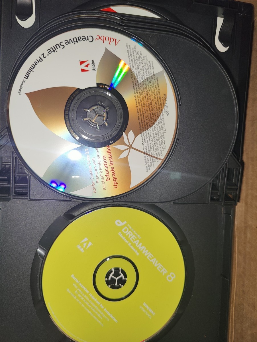 Adobe Creative Suite 2 Premium for Windows w/Serial # | eBay