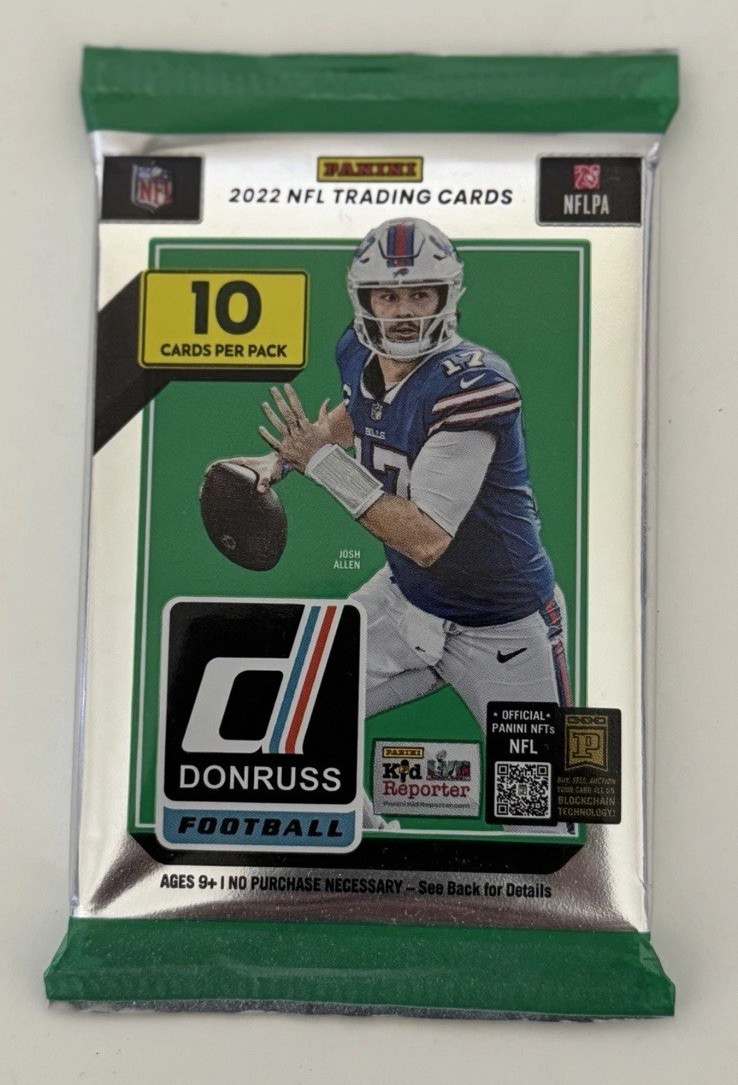 2022 NFL Panini Donruss (1) 10 Card Hobby Pack