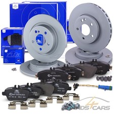 ATE BREMSSCHEIBEN+CERAMIC BEL&Auml;GE+WK VORNE+HINTEN F&Uuml;R MERCEDES CLA GLA A/B-KLASSE