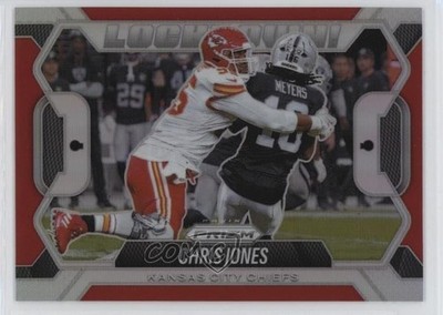 2025 Panini Prizm Lockdown! Chris Jones #6 1n9c